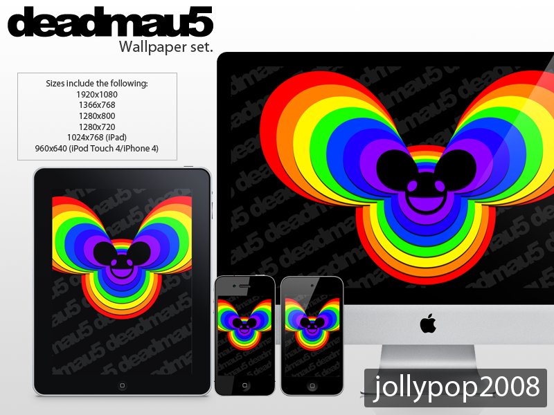 Deadmau5 Wallpaper Set - Pack by jollypop2008 on DeviantArt