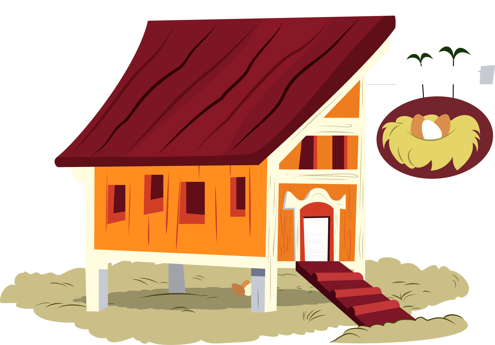 chicken house clipart - photo #29
