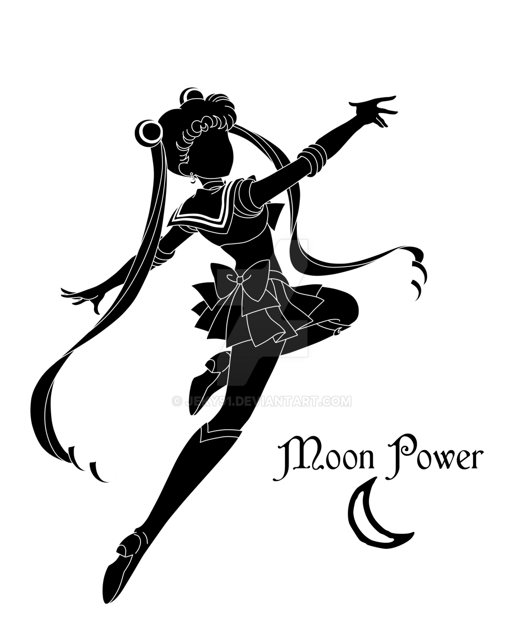 Sailor Moon Silhouette by jeky91 on DeviantArt