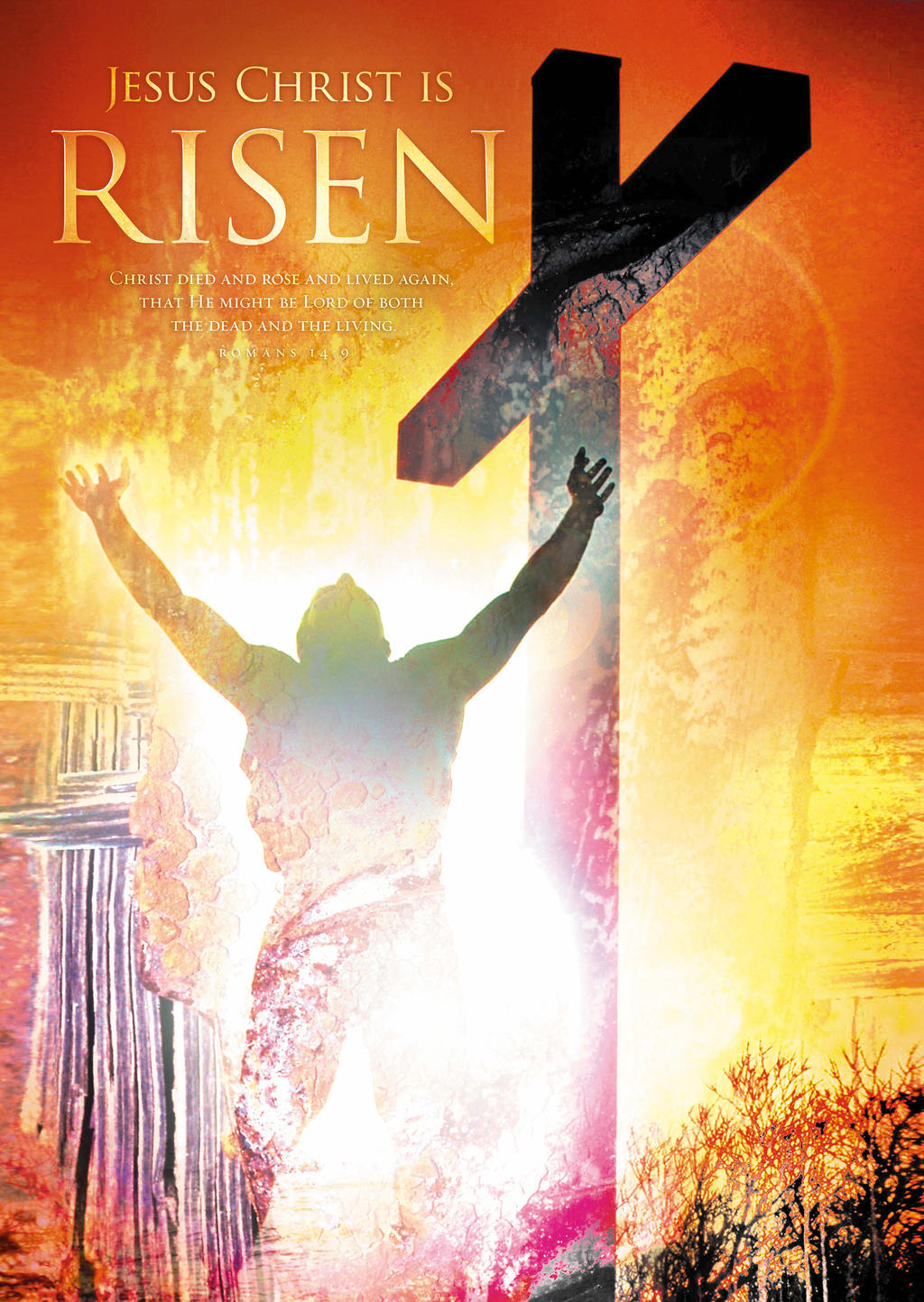 jesus-christ-is-risen-christian-religious-posters-by-davidsorensen-on