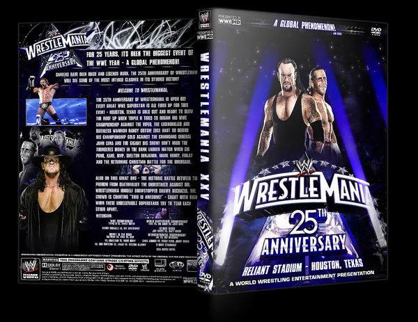 WrestleMania 25 DVD Cover by Y0urJoker