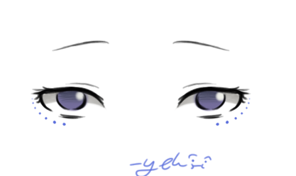Tired Anime Eyes by Howaboutno240 on DeviantArt