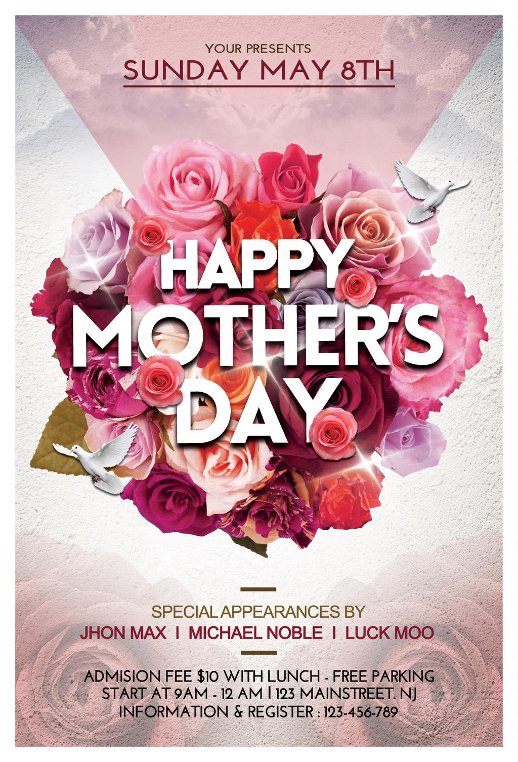 Mother's Day Flyer Template by ayumadesign on DeviantArt