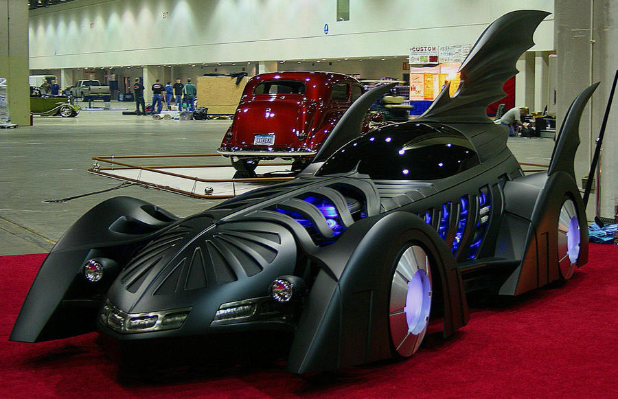 Batmobile, scratch built car by BobbyC1225
