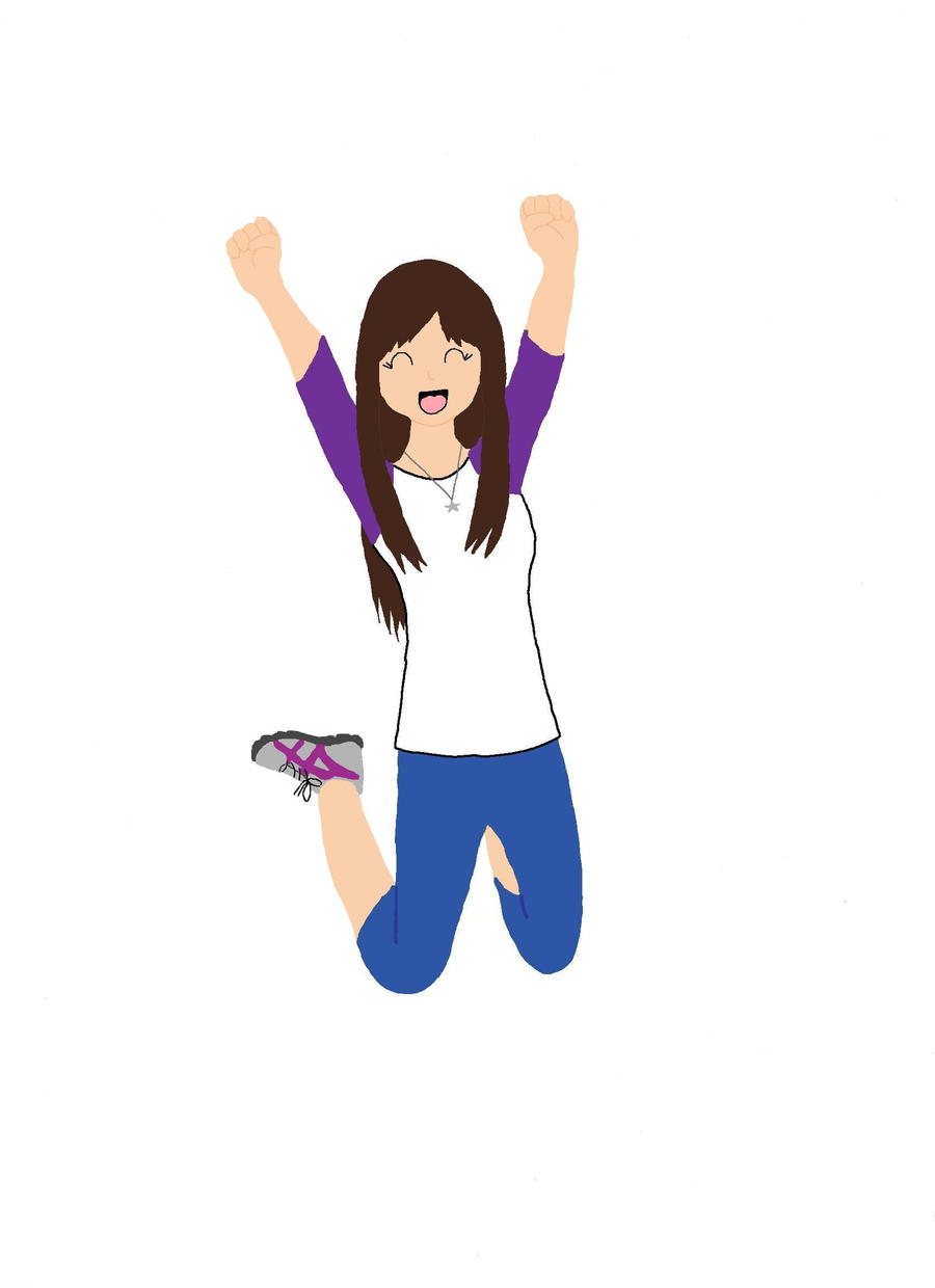 clipart woman jumping up and down - photo #35
