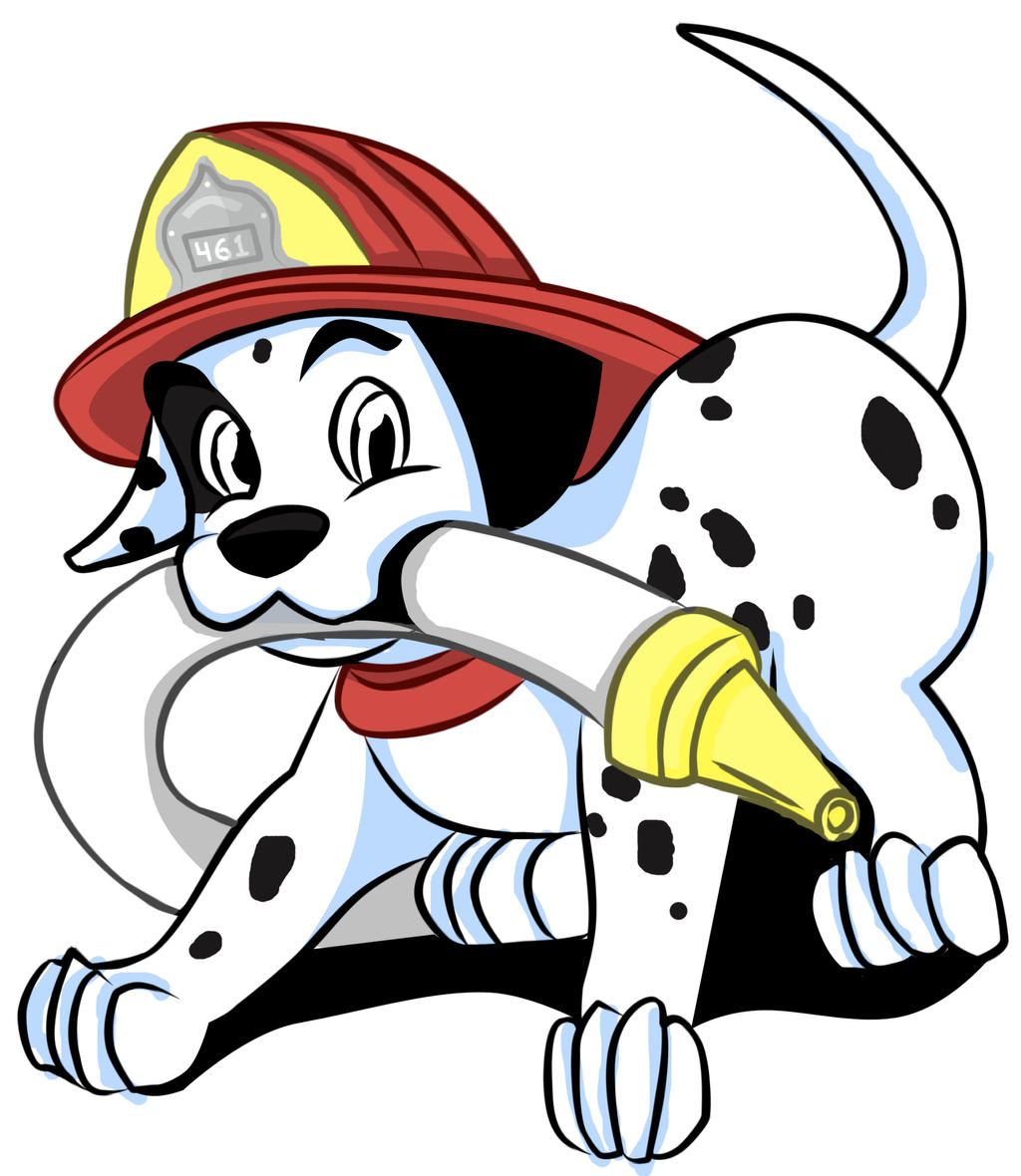 dalmatian fire dog clipart - photo #26