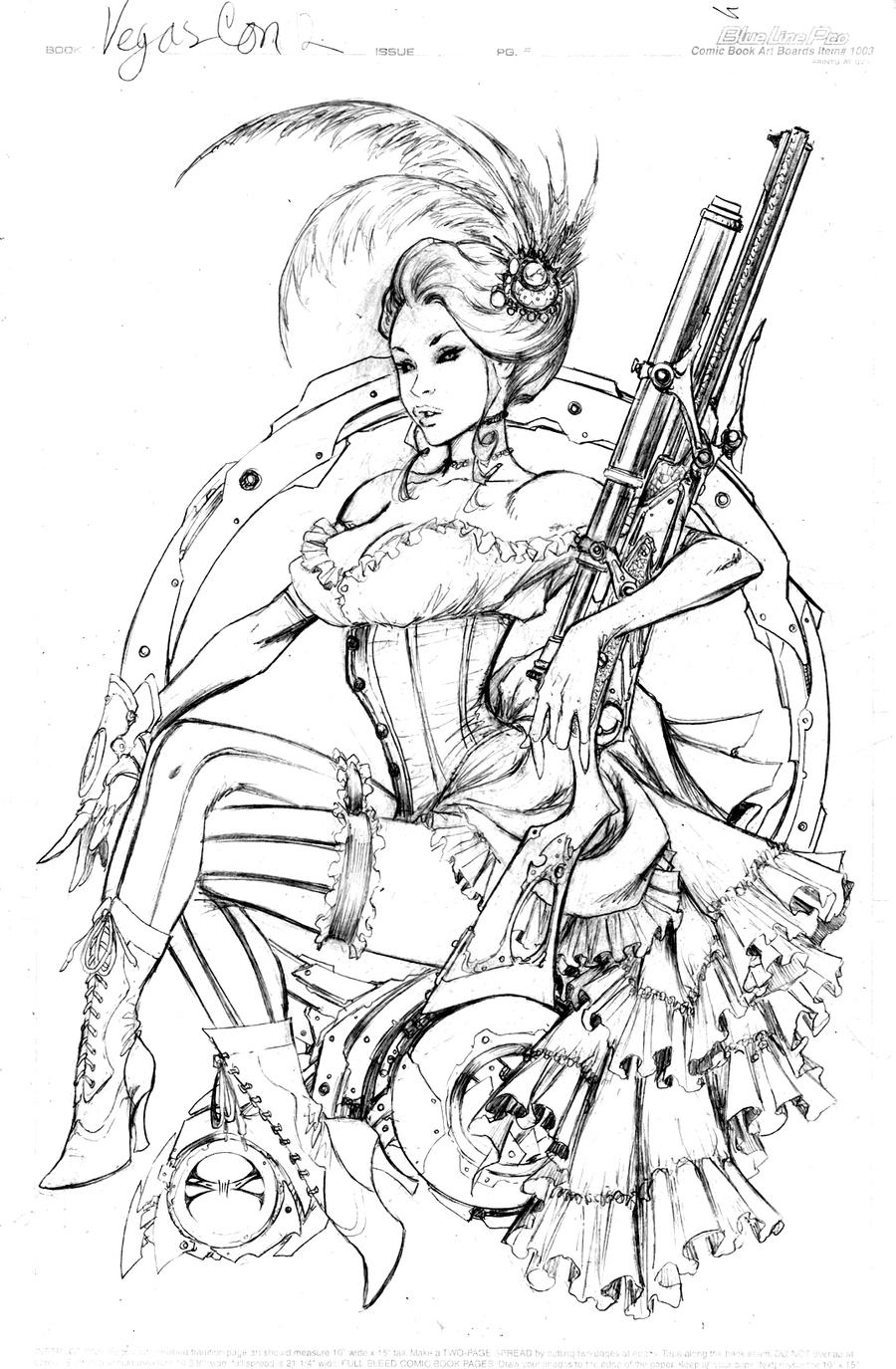 lady mechanika coloring pages - photo #19