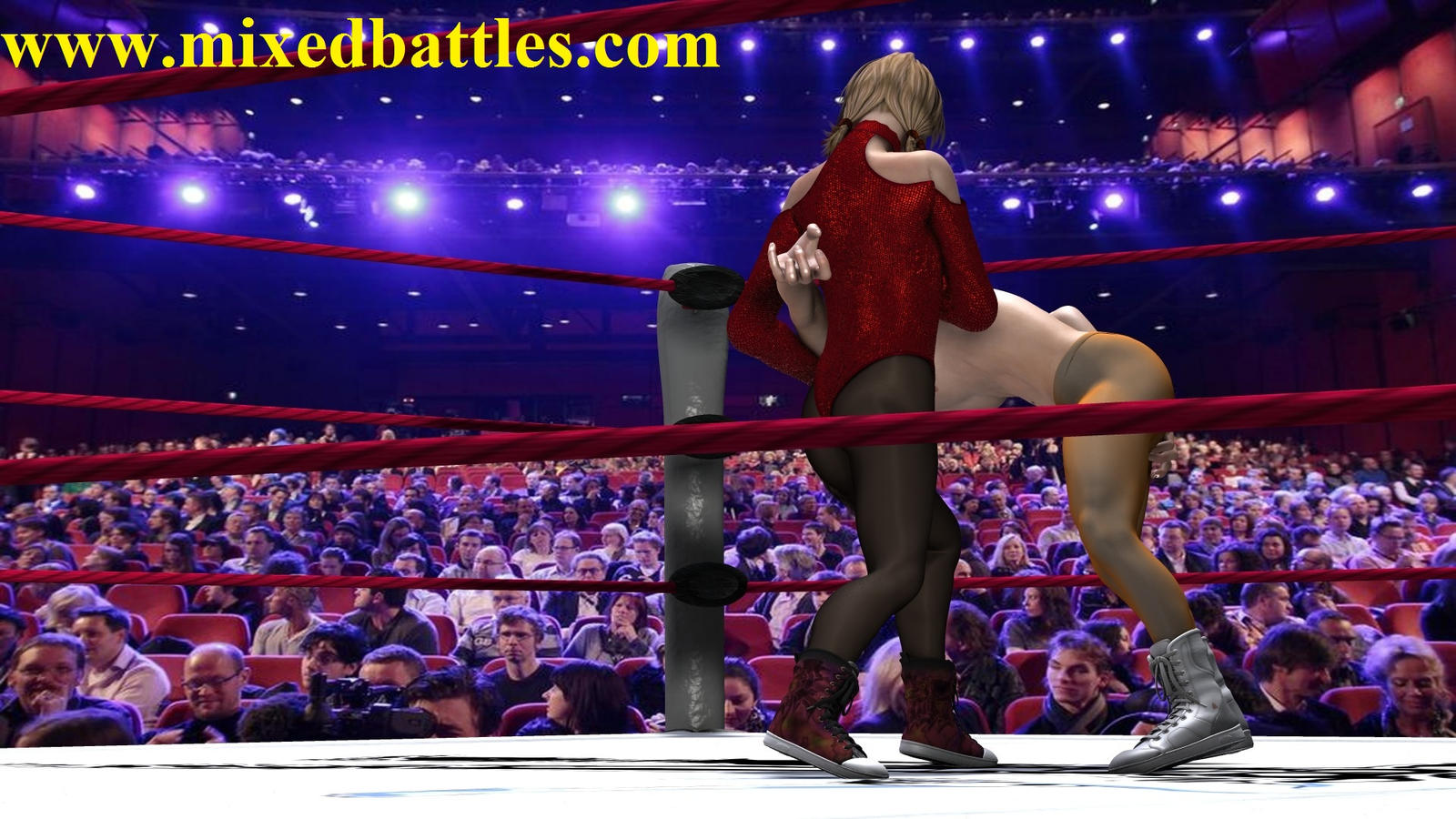 FightingFemdom 3D Mixed Fighting Pictures Page 10 Male Vs Female