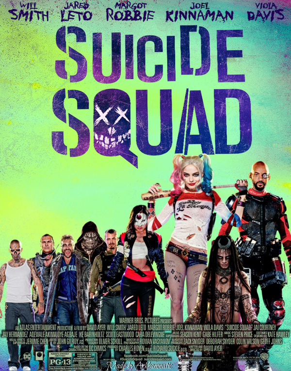 Image result for suicide squad movie poster