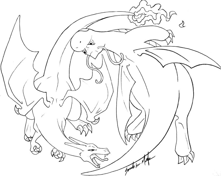 zoroark vs charizard coloring pages - photo #21