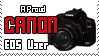Proud CANON EOS user stamp by deviantStamps