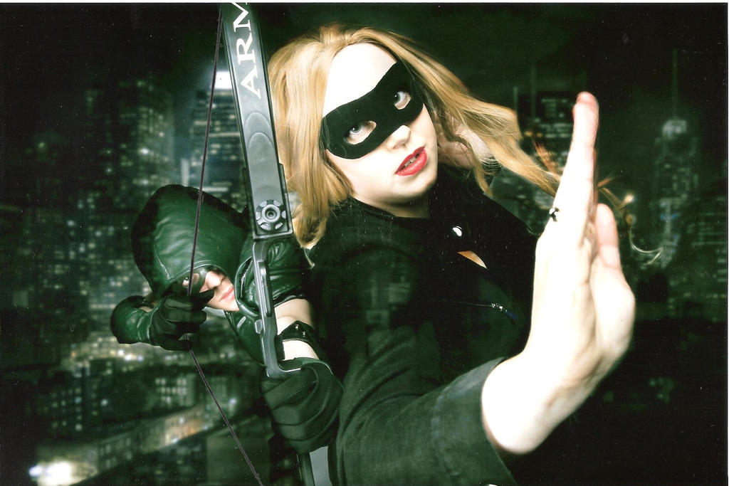 Green arrow and black canary cosplay
