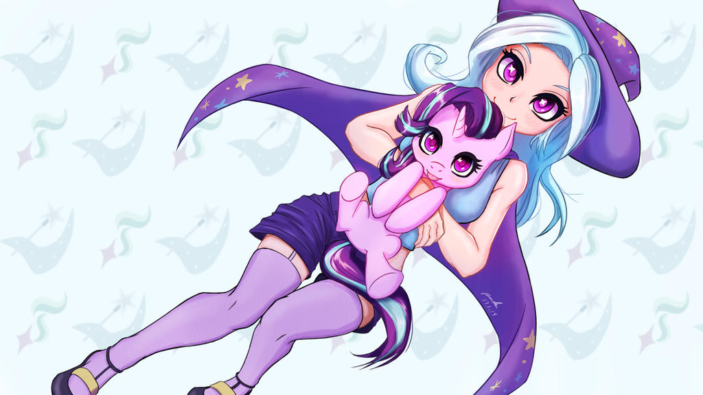 [Obrázek: trixie_and_glimmer_by_the_park-davcilm.png]