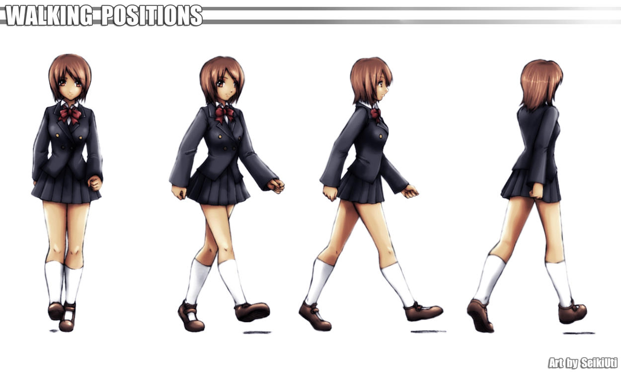 walking positions by doaseiki