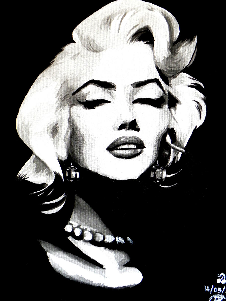 Marilyn Monroe by erryCherry on DeviantArt