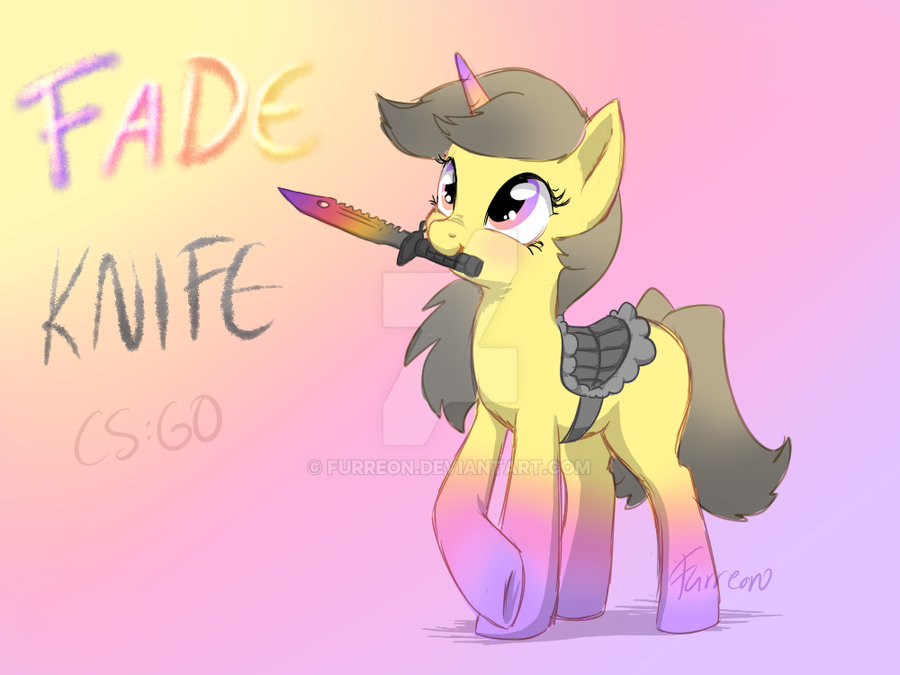 [Obrázek: fade_knife_pony__cs_go__by_furreon-d83hxvd.png]