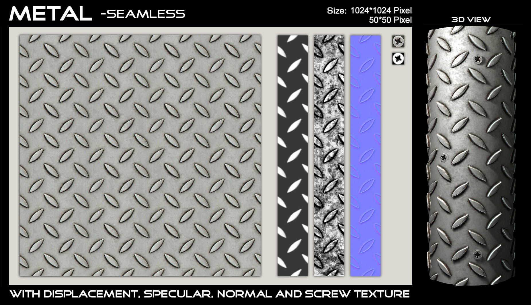 texture pixel tiles DeviantArt on Floor Metal Seamless  by AGF81