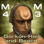 Gorkon hair and beard by mylochka